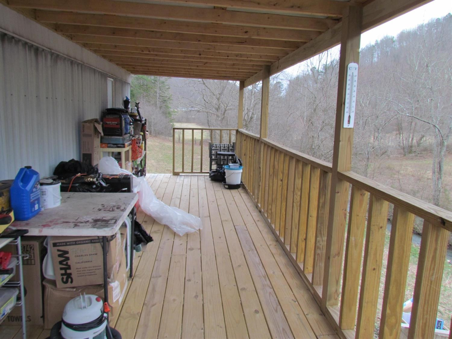 191 Roses Fork Road McKee, KY 40447 - Photo 19 of 27 Back deck overlooking the creek