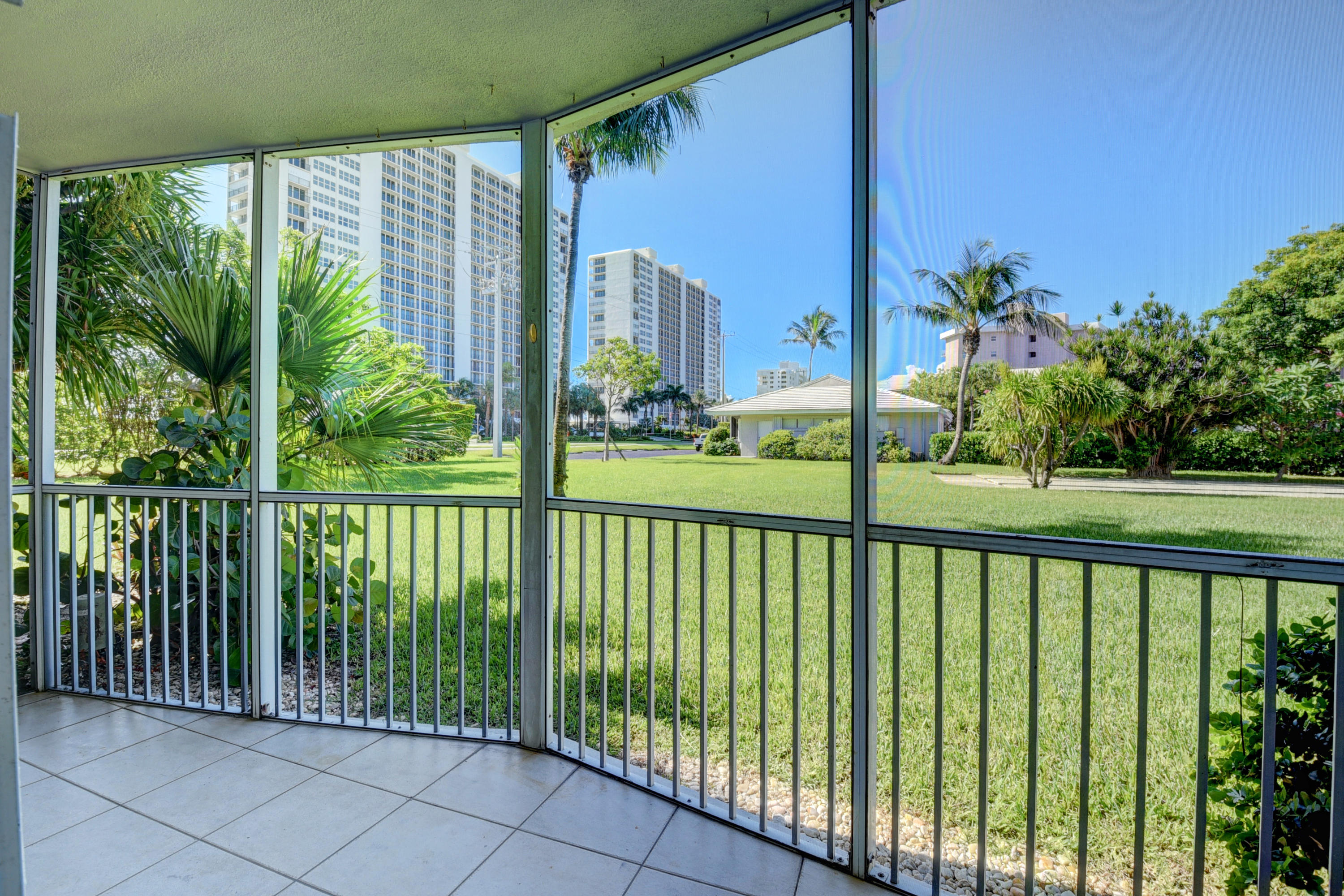 2700 Banyan Road, Unit 2C Boca Raton, FL 33432 - Photo 29 of 33 a view of a balcony with yard