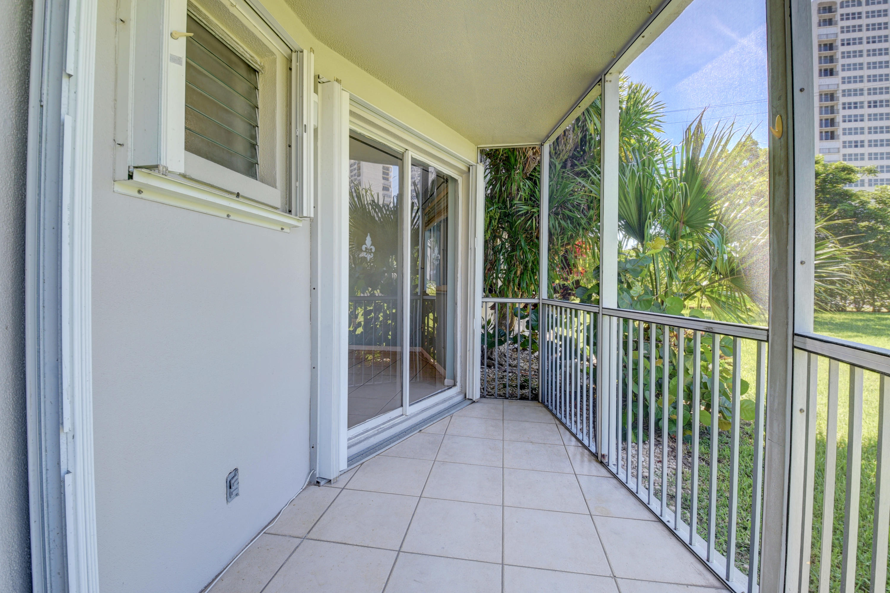 2700 Banyan Road, Unit 2C Boca Raton, FL 33432 - Photo 30 of 33 a view of a balcony from an empty room