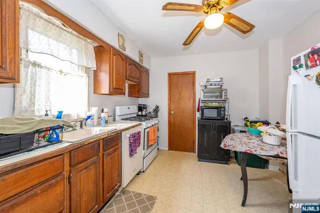 a room with gym equipment and a window