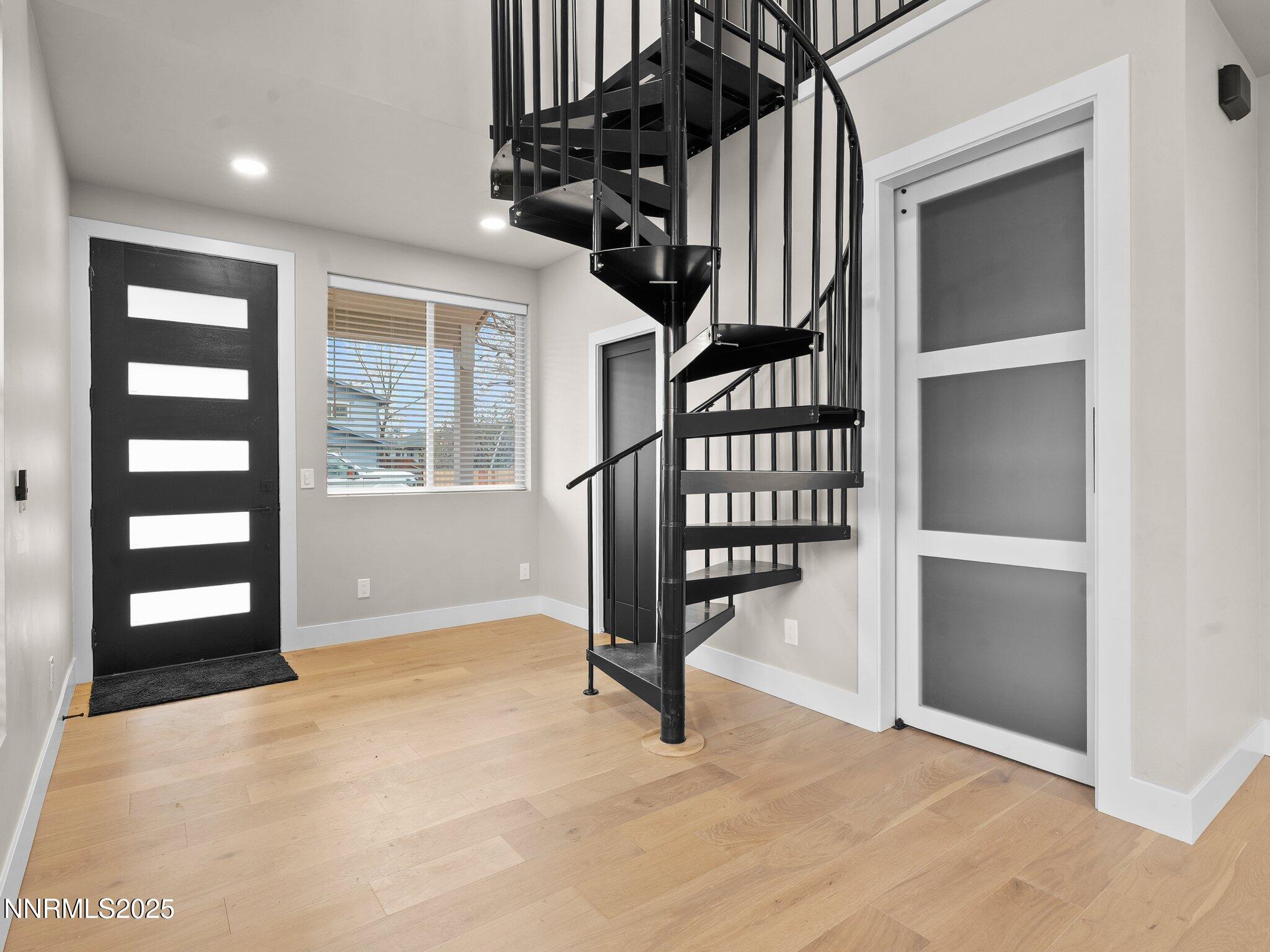 1844 H Street, Unit 1 Sparks, NV 89431 - Photo 3 of 14 a view of an entryway with wooden floor
