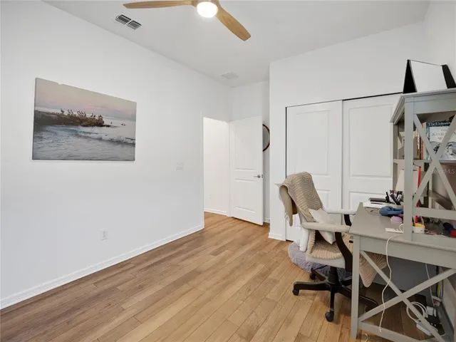 a house view with a outdoor space