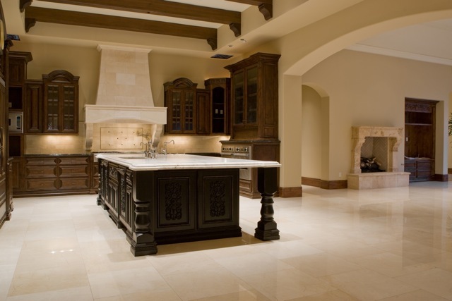 6736 East Maverick Road Paradise Valley, AZ 85253 - Photo 12 of 39 Kitchen & Family Room