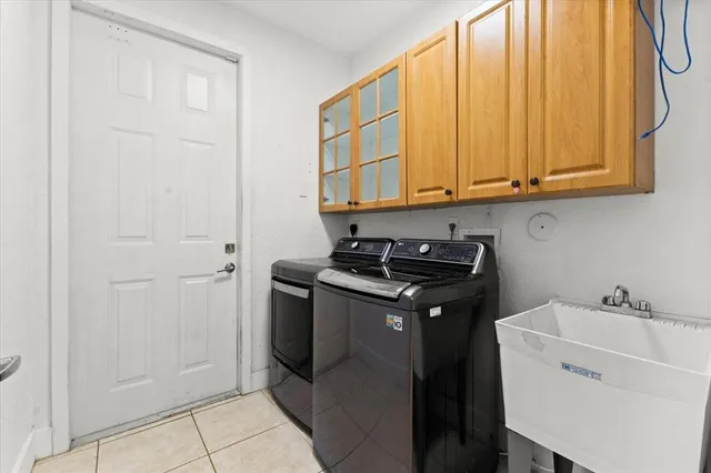 a view of a house with a patio