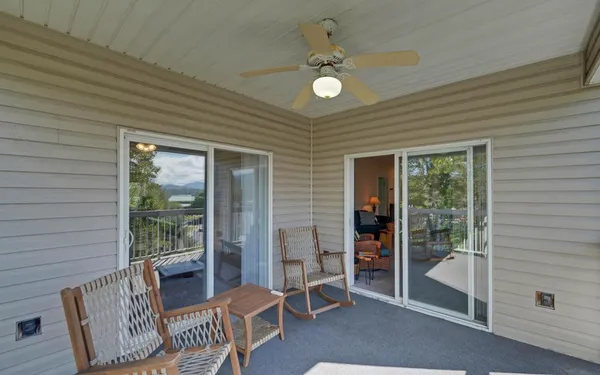 a view of an outdoor space with porch