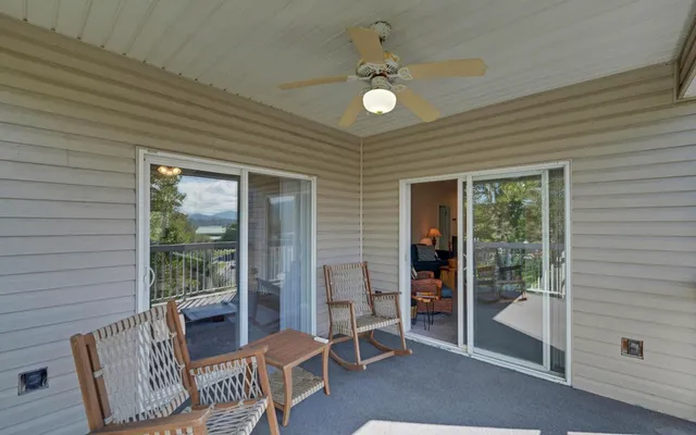 a view of an outdoor space with porch