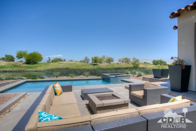 374 Loch Lomond Road Rancho Mirage, CA 92270 - Photo 28 of 38 a view of roof deck with couches and city view