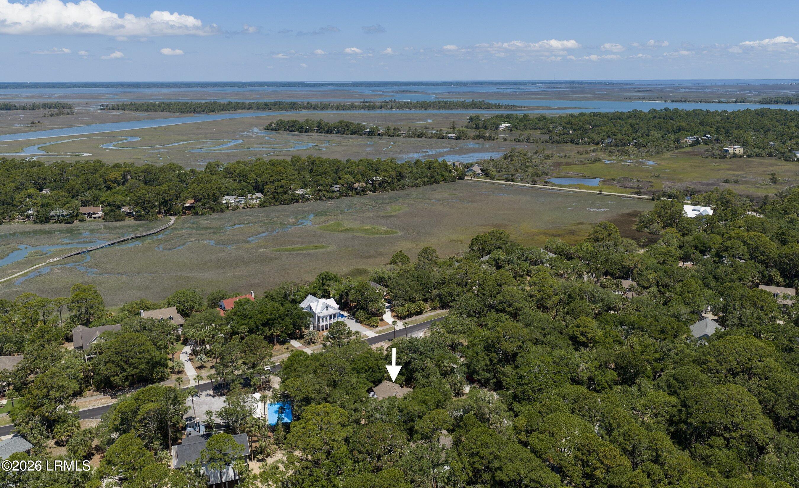 703 Seahorse Road Fripp Island, SC 29920 - Photo 40 of 51 Aerial
