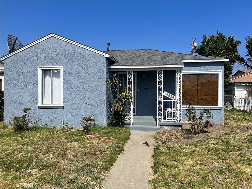 Front of the house