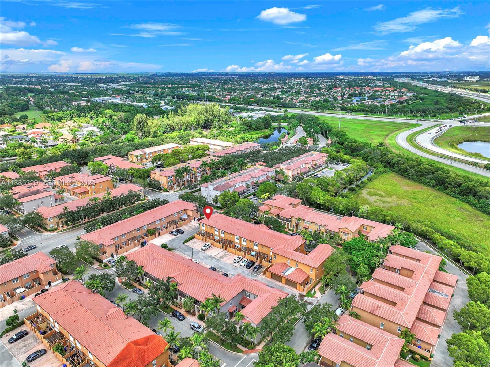 14634 Southwest 5th Street, Unit 15 Pembroke Pines, FL 33027 - Photo 48 of 56 an aerial view of a city