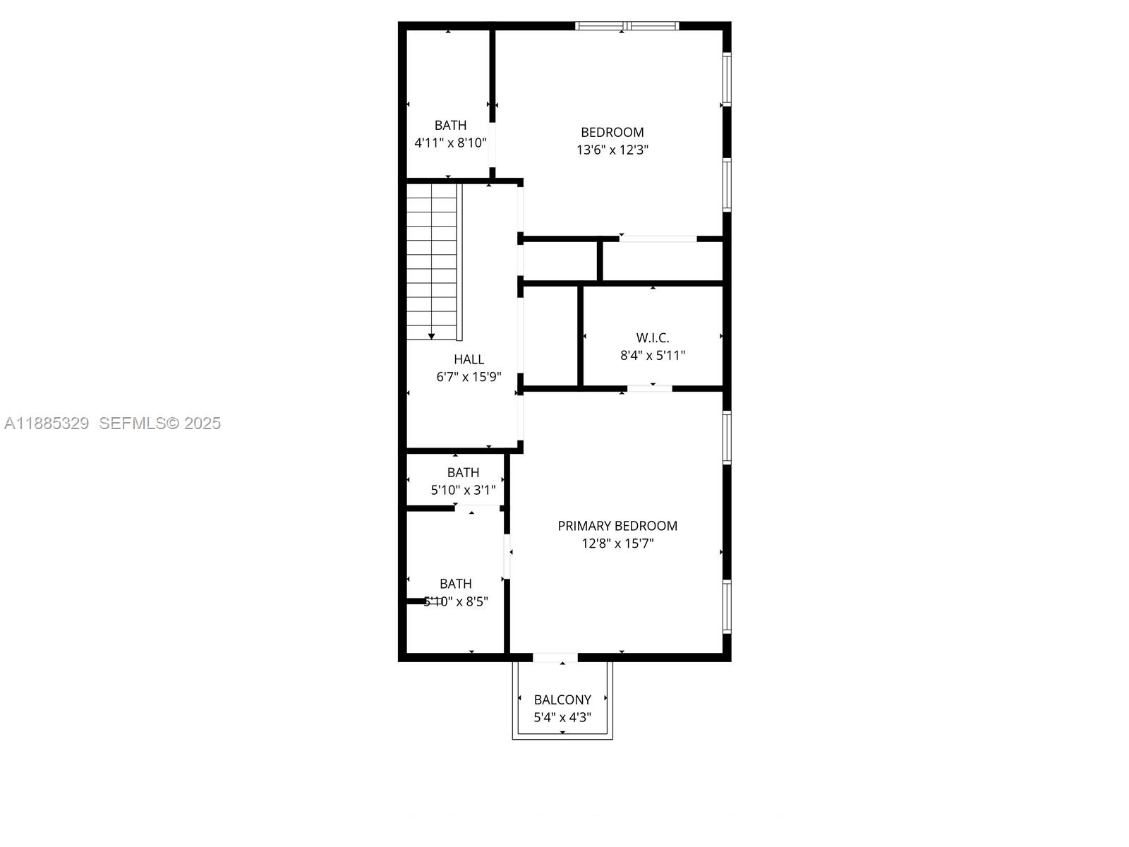 14634 Southwest 5th Street, Unit 15 Pembroke Pines, FL 33027 - Photo 55 of 56 a picture of a floor plan