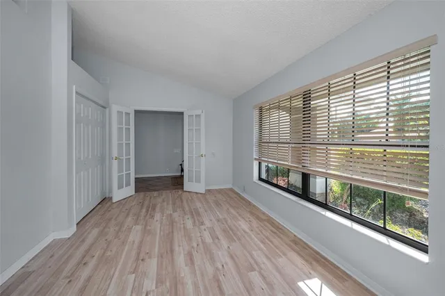 a view of a house with a balcony