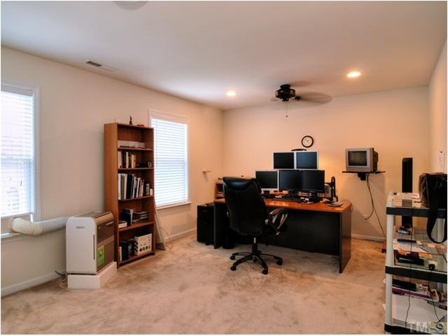 1912 Grace Point Road Morrisville, NC 27560 - Photo 14 of 25 This 3rd bedroom is currently being used as office space...but it is perfect for that extra bedroom too! Bedroom