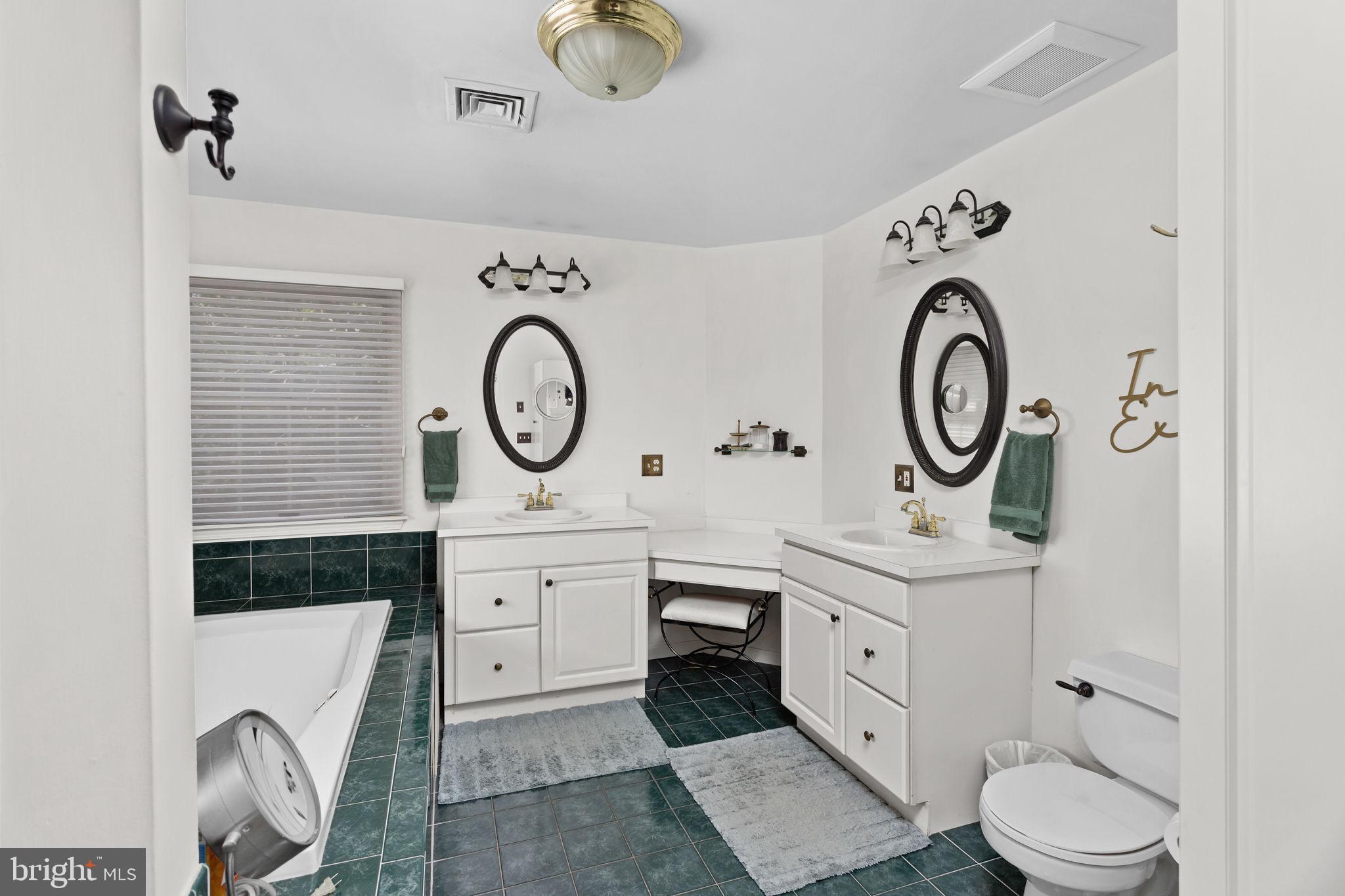 44 Walters Road Robbinsville, NJ 08691 - Photo 35 of 68 a bathroom with a toilet a sink and a mirror