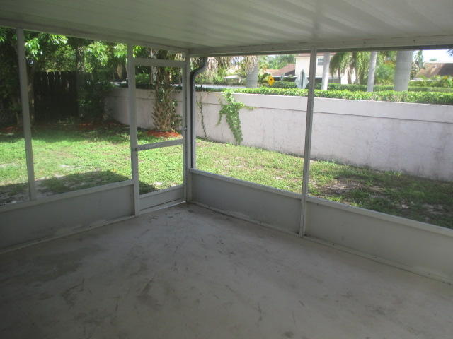 9931 Baywater Drive Boca Raton, FL 33496 - Photo 11 of 13 screened porch