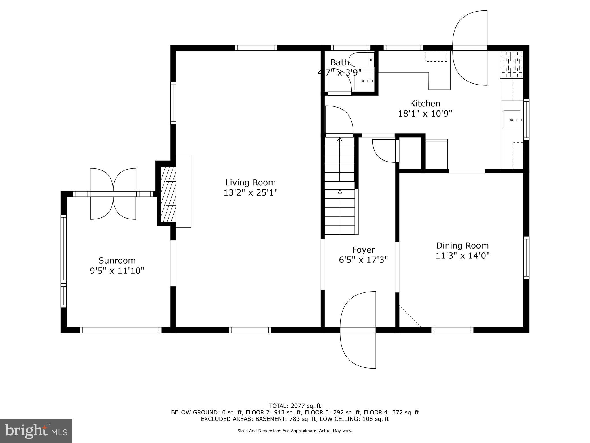 331 Broxton Road Baltimore, MD 21212 - Photo 56 of 58 a picture of a floor plan