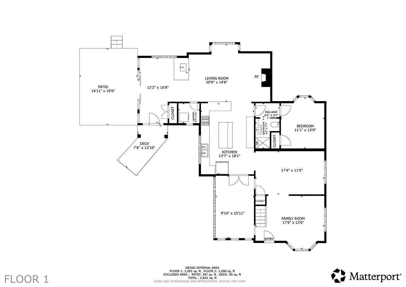 107 Bay View Street Camden, ME 04843 - Photo 71 of 72 107 Bay View Floorplan Main Floor