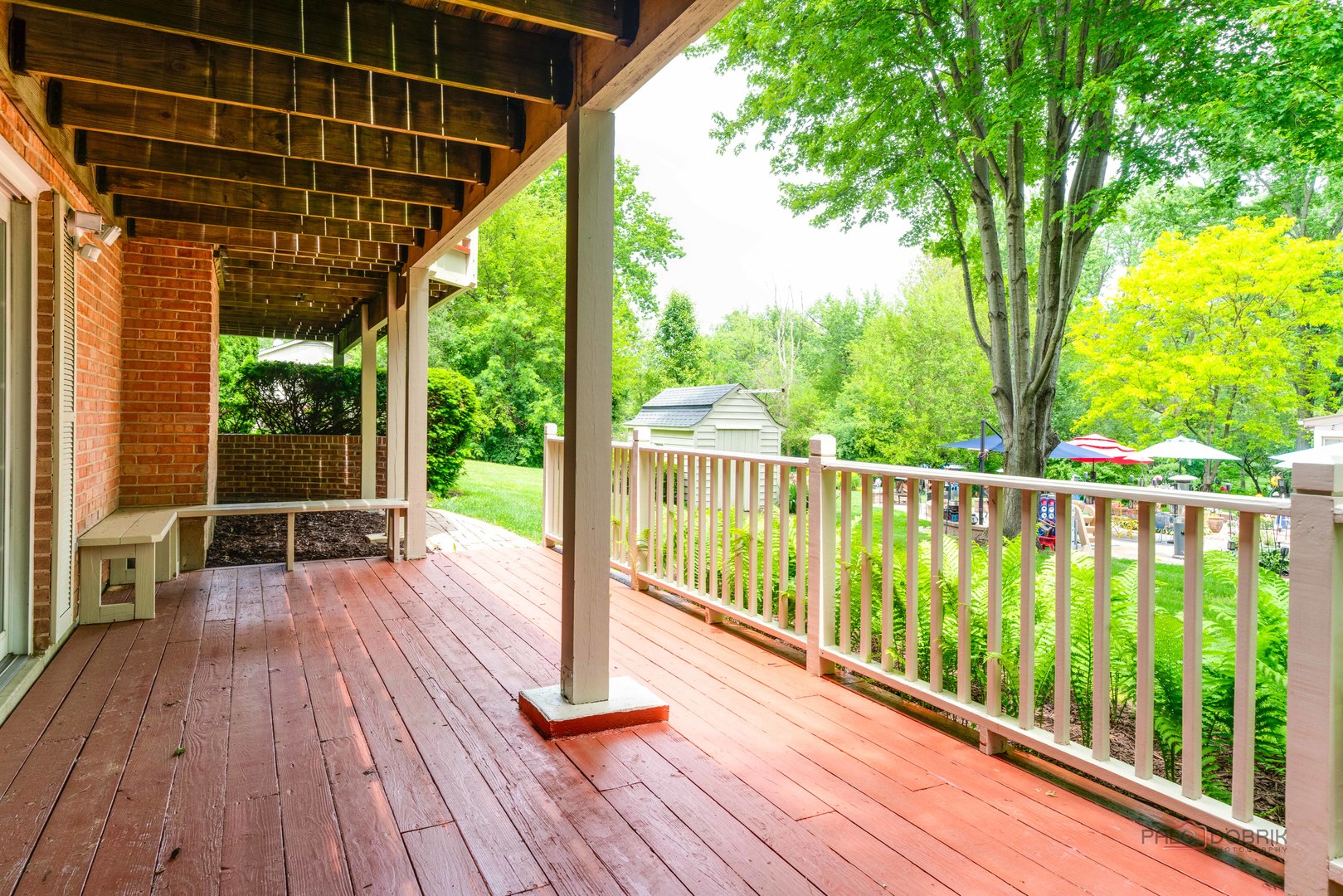 357 Roberts Road Inverness, IL 60010 - Photo 49 of 50 a view of porch with wooden floor