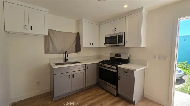 a view of a small space