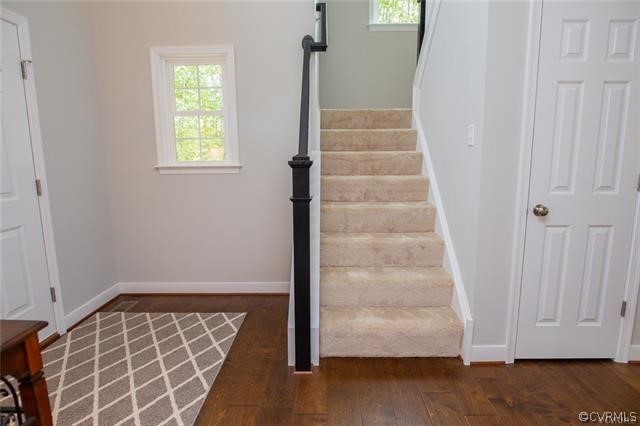 Lot 2 Corte Castle Road Chesterfield, VA 23838 - Photo 14 of 37 an empty room with wooden floor and windows