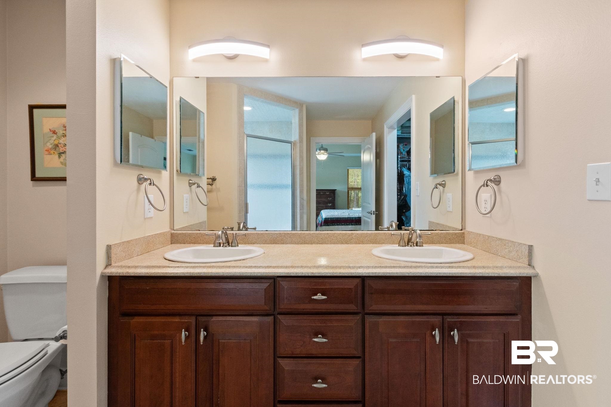 24250 Hack Road Bay Minette, AL 36507 - Photo 31 of 88 Ensuite bathroom featuring toilet and double vanity