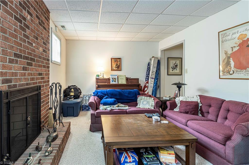 1946 Winding Ridge Road Winston-Salem, NC 27127 - Photo 32 of 45 Basement Den Full of Natural Light