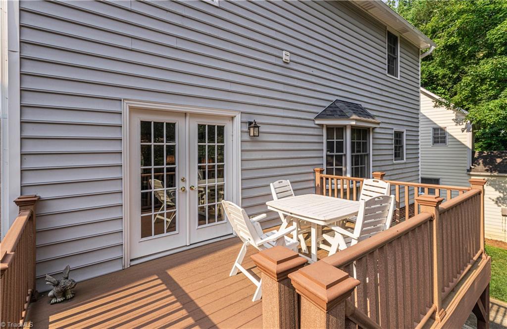 1946 Winding Ridge Road Winston-Salem, NC 27127 - Photo 34 of 45 Step Out onto the Maintenance Free Geo Deck