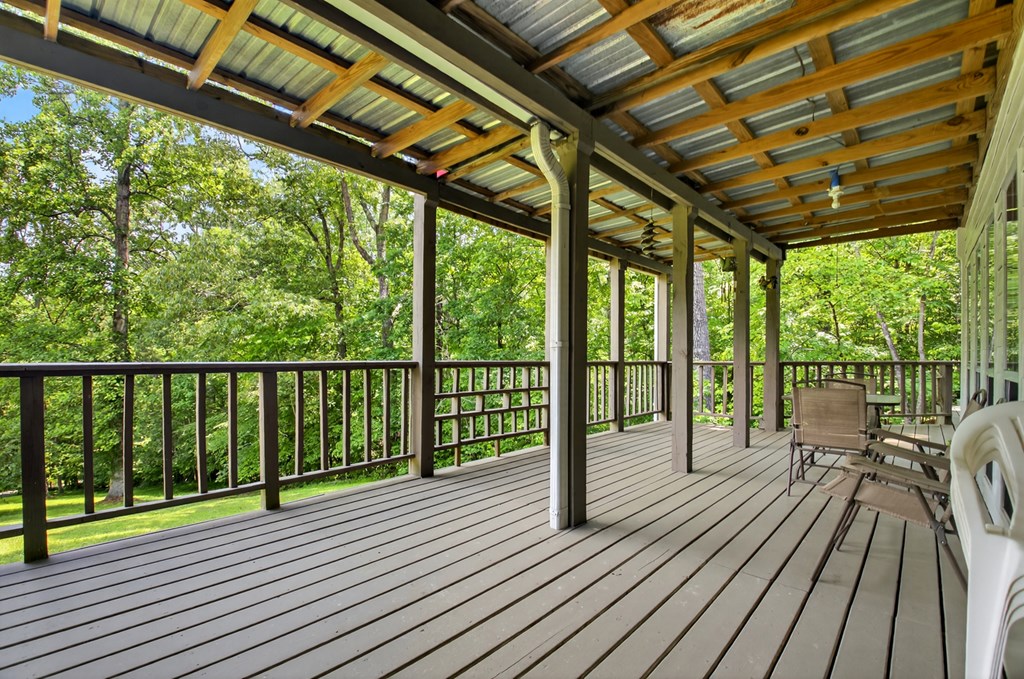 1398 Antioch Church Road Talking Rock, GA 30175 - Photo 45 of 80 Lower level deck off finished space