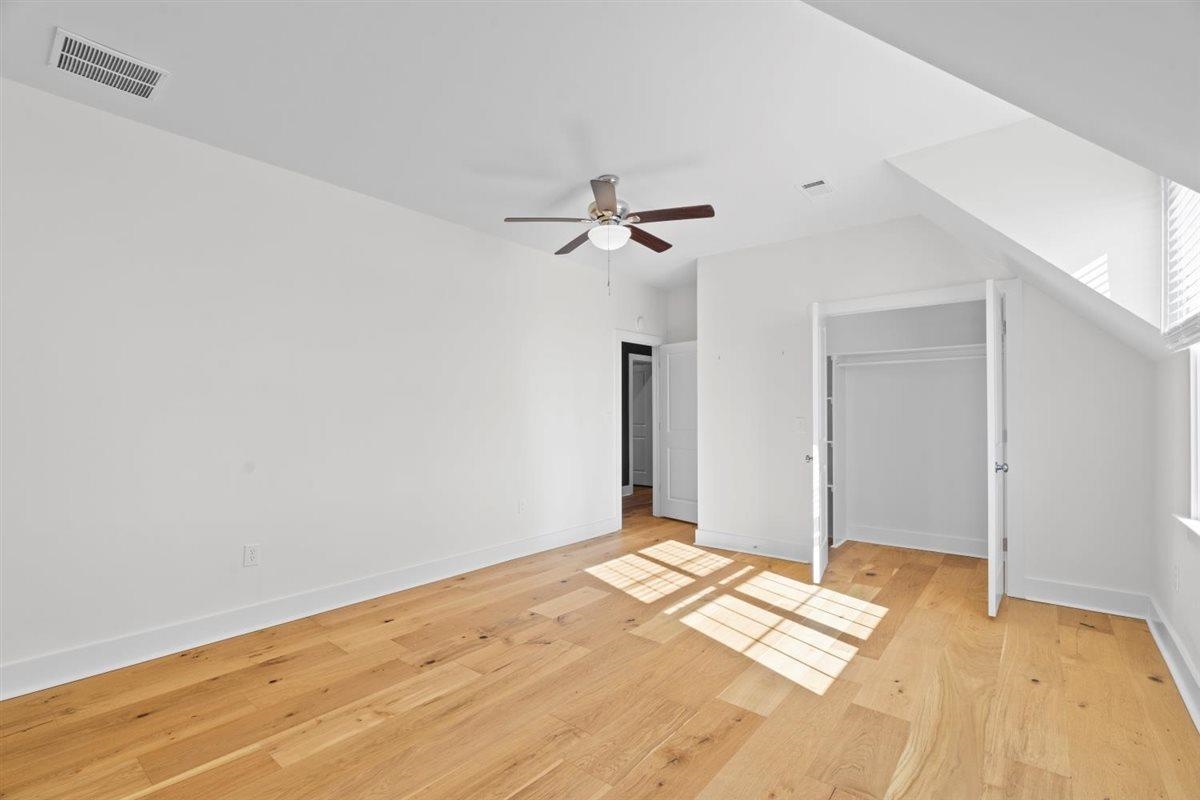 620 Diffee Road Moscow, TN 38057 - Photo 34 of 40 Bonus room with light wood-type flooring and a ceiling fan