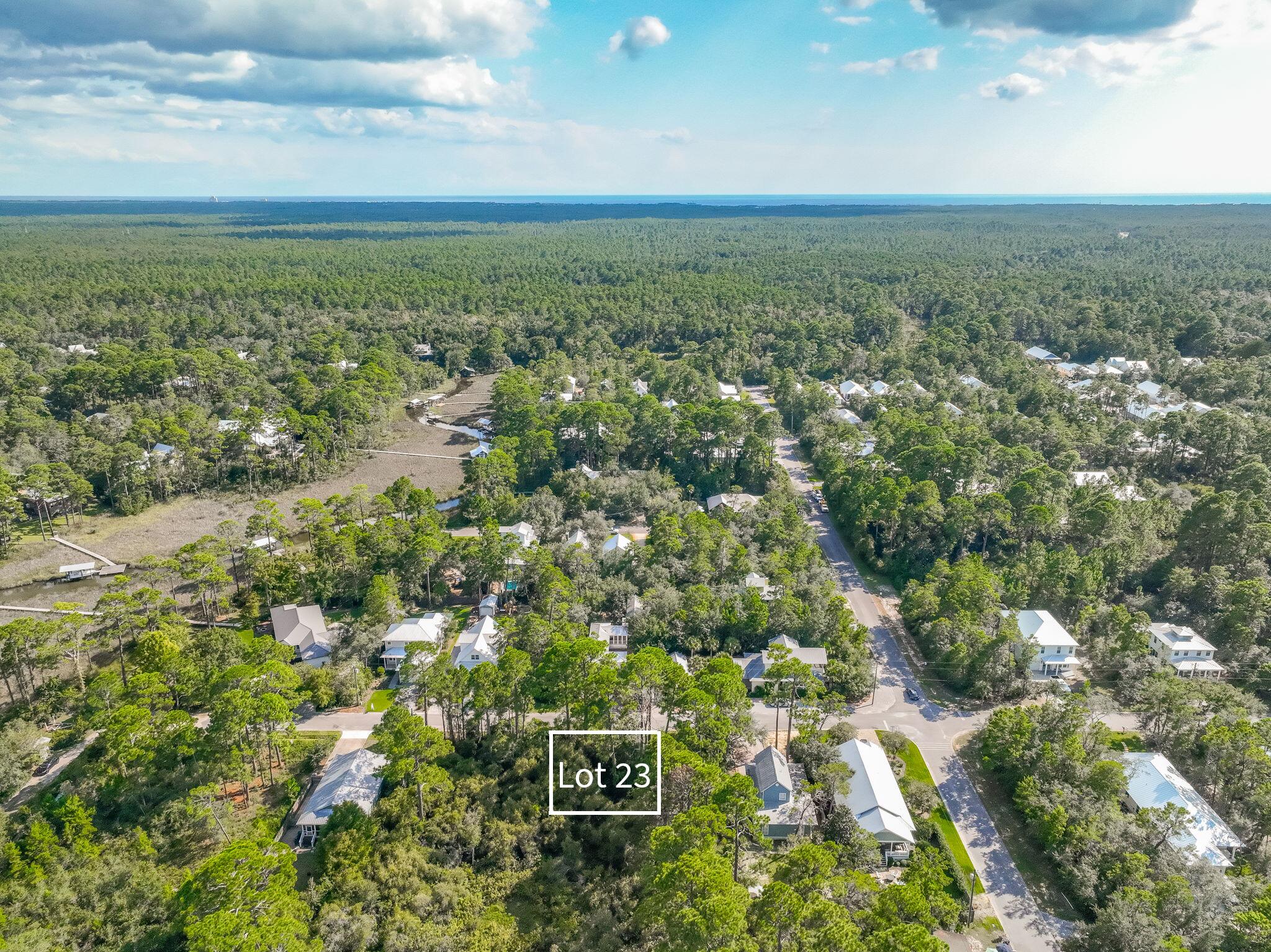 Lot 23 Greenbriar Lane Santa Rosa Beach, FL 32459 - Photo 4 of 10 lot 23 back
