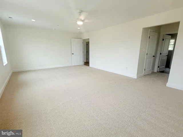 a view of empty room