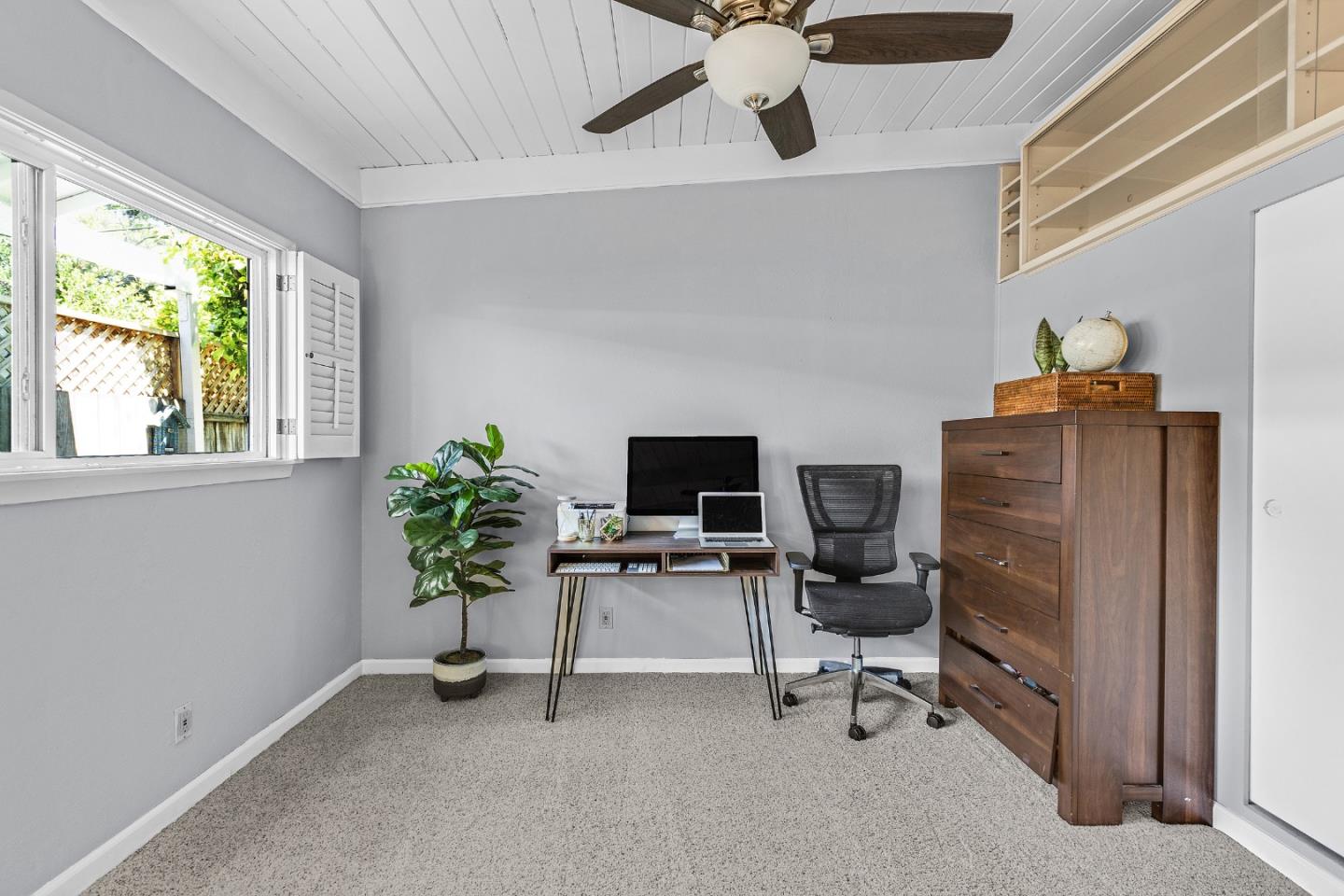 811 Wake Forest Drive Mountain View, CA 94043 - Photo 14 of 28 a workspace with furniture and a window