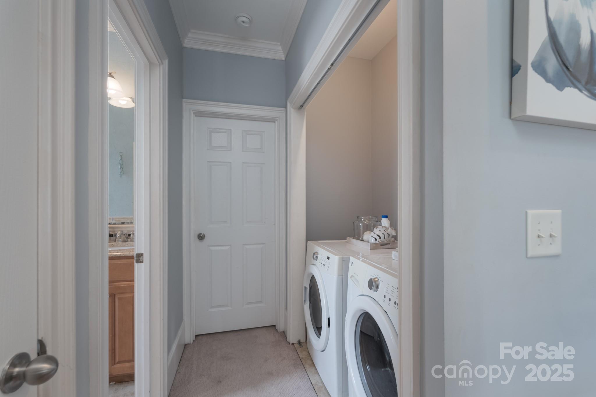 779 Fairway Point Drive Tega Cay, SC 29708 - Photo 25 of 48 a view of bathroom with washer and dryer