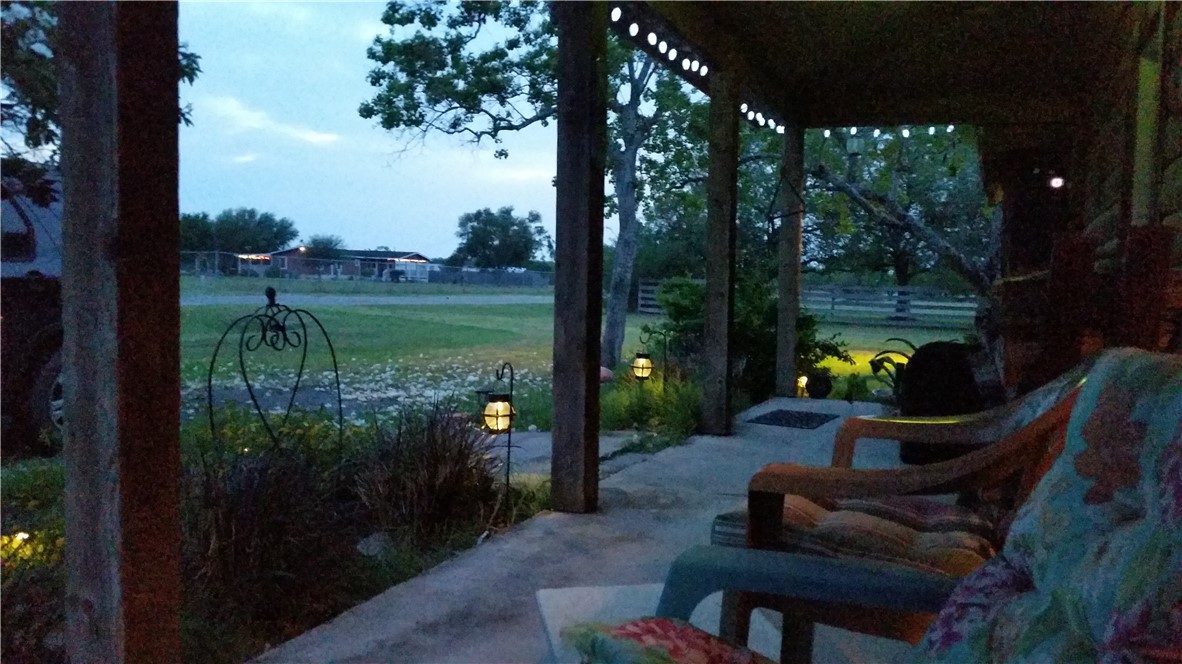 12212 County Road 1336 Sinton, TX 78387 - Photo 12 of 15 a view of a patio in backyard
