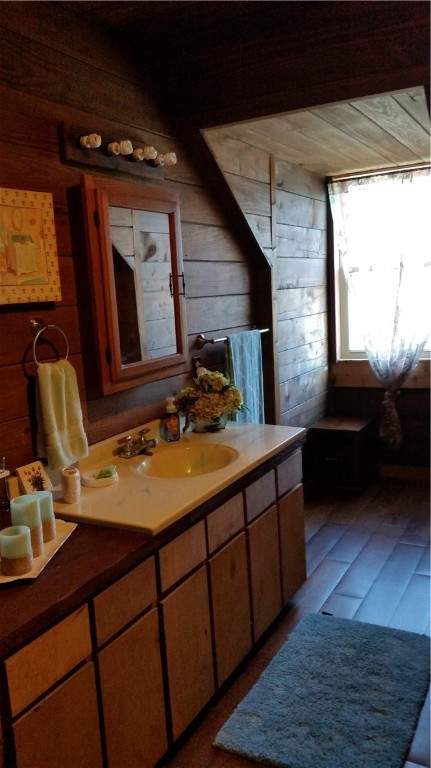 12212 County Road 1336 Sinton, TX 78387 - Photo 4 of 15 a bathroom with a sink and a mirror