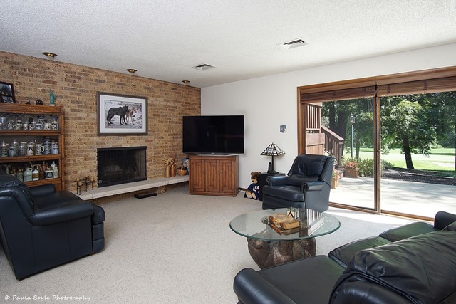 597 Aberdeen Road Frankfort, IL 60423 - Photo 14 of 24 a living room with furniture fireplace and a large window