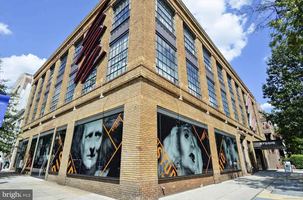 a front view of a building