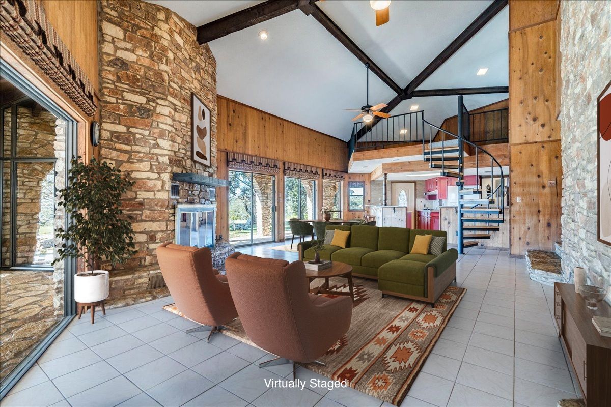 9763 Ranch Road 1623 Blanco, TX 78606 - Photo 11 of 40 a living room with furniture