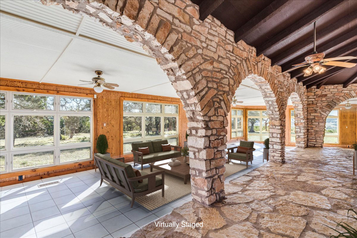 9763 Ranch Road 1623 Blanco, TX 78606 - Photo 17 of 40 a living room with furniture