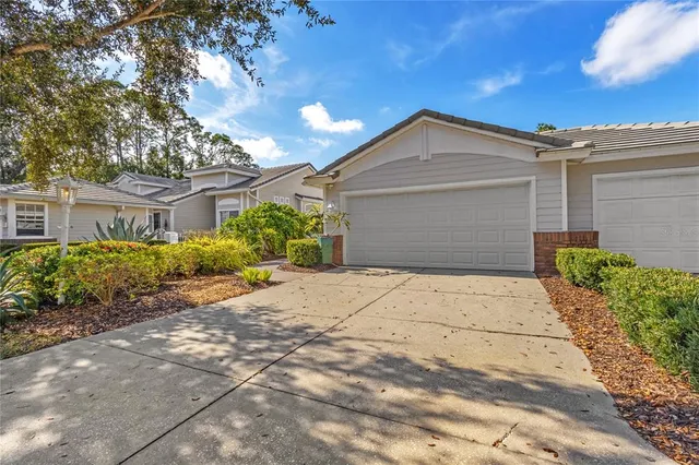 a house view with a outdoor space