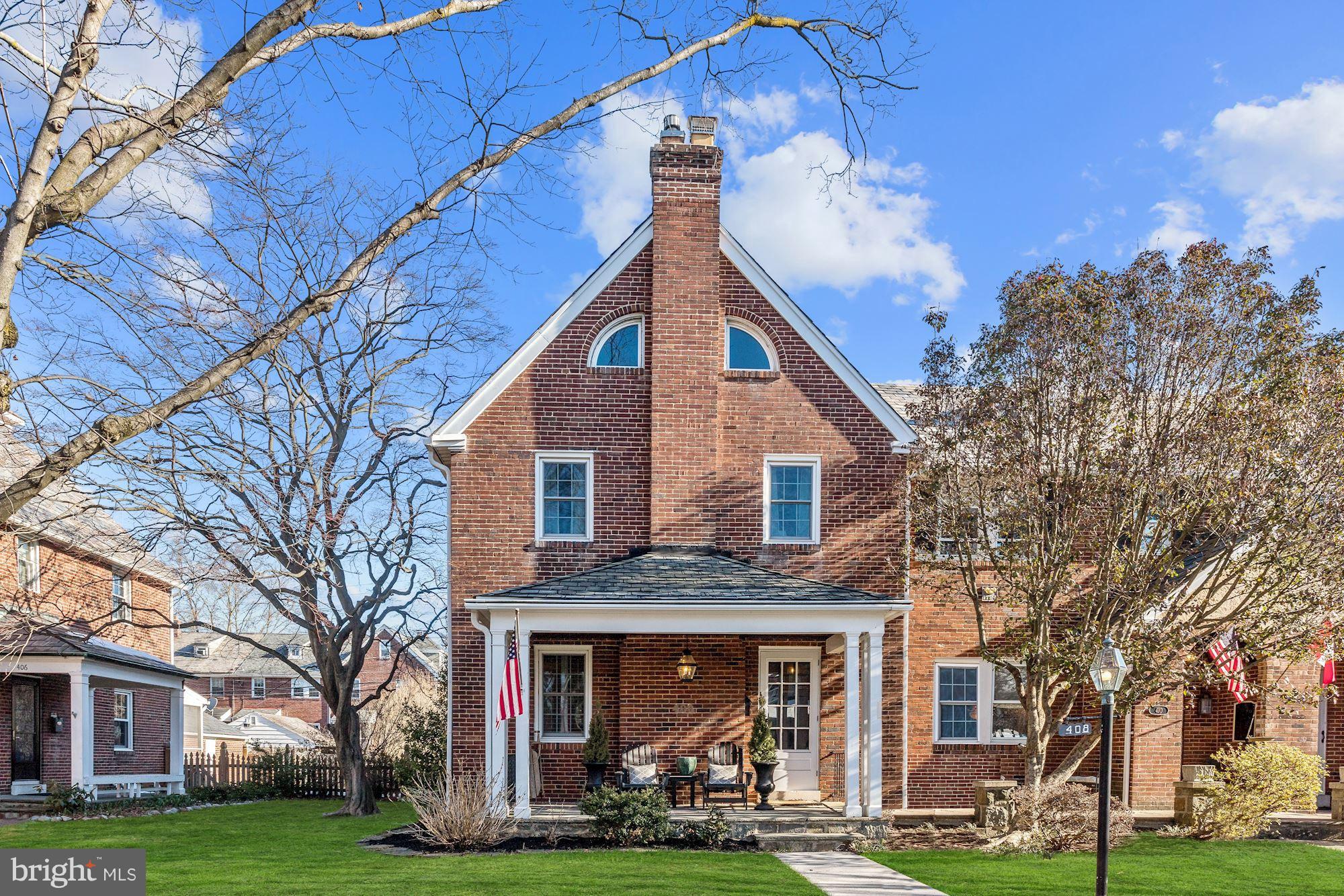 408 Dunkirk Road Baltimore, MD 21212 - Photo 1 of 22 a front view of a house with garden