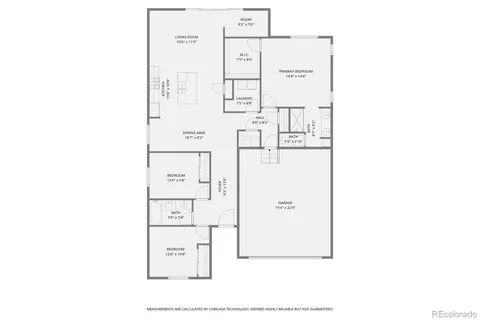 a picture of a floor plan