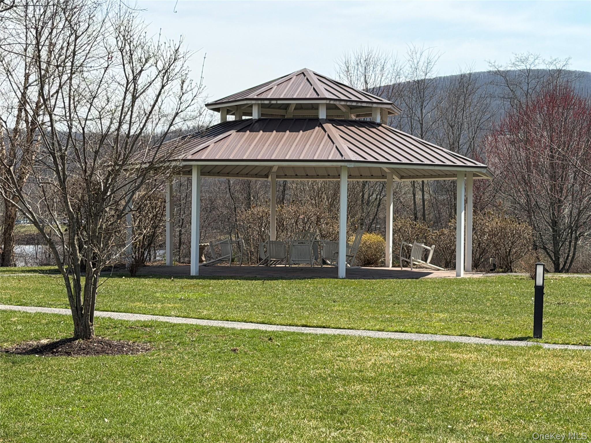 145 Regency Drive Fishkill, NY 12524 - Photo 39 of 43 Vista Rest area overlooking Mountain view and Pond