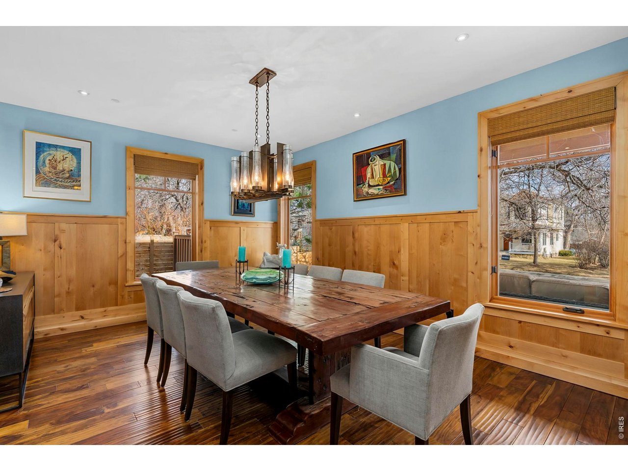 3135 11th Street Boulder, CO 80304 - Photo 9 of 50 a view of a dining room with furniture window and wooden floor