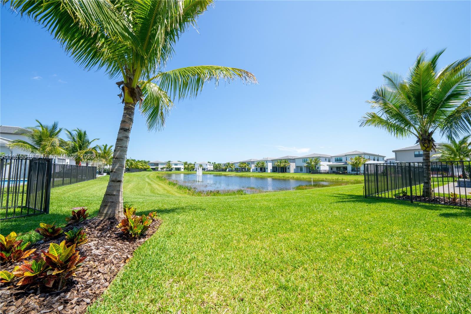 17232 Teton River Road Boca Raton, FL 33496 - Photo 20 of 28 a view of a garden with a lake