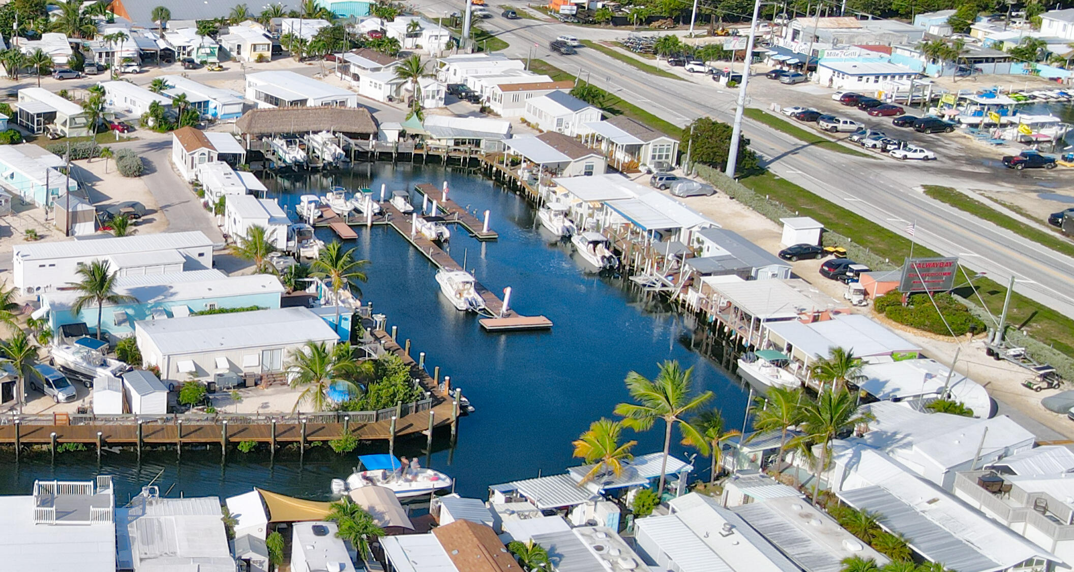 1361 Overseas Highway, Unit E11 Marathon, FL 33050 - Photo 9 of 46 a view of a city with lake