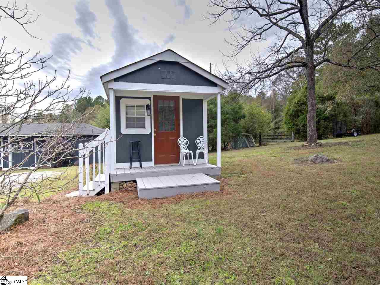 55 Arnold Branch Road Woodruff, SC 29388 - Photo 25 of 36 What a fun addition to the property. Room for overnight guests, or just a great space to relax in peace and solitude.