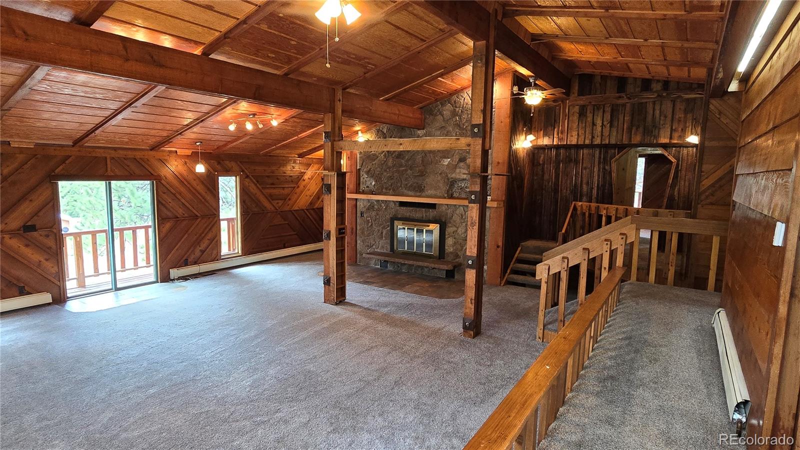 Undisclosed Address Nathrop, CO 81236 - Photo 11 of 50 a view of an empty room with wooden floor