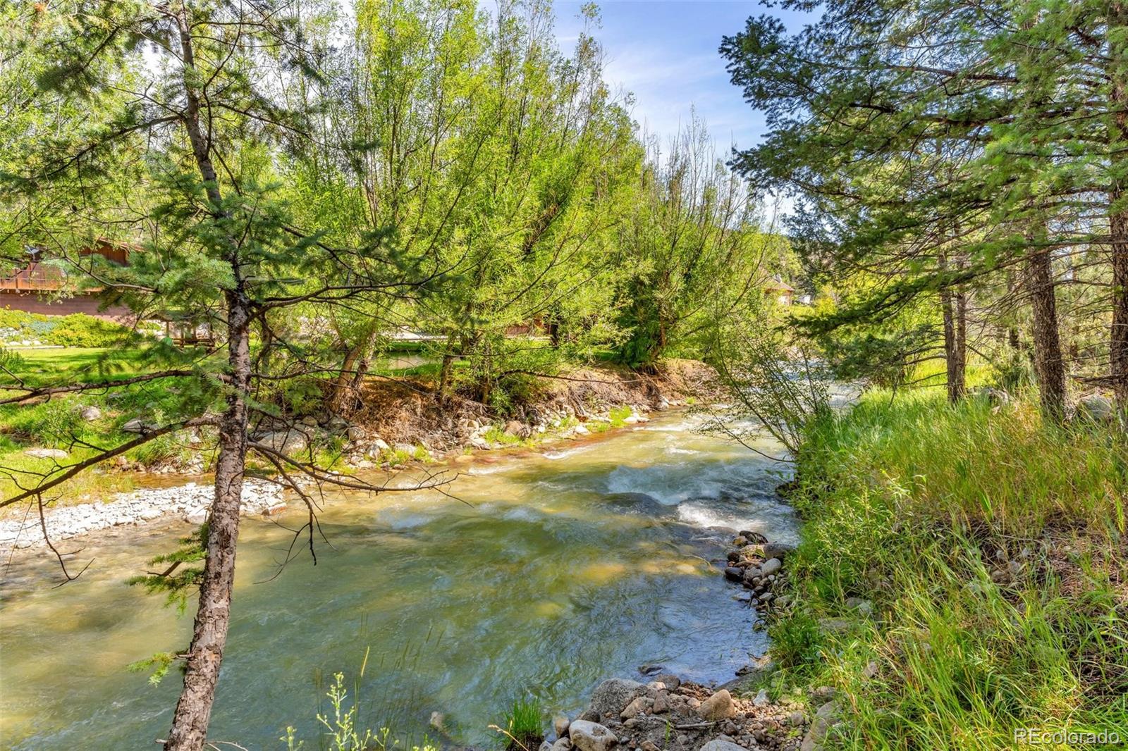 Undisclosed Address Nathrop, CO 81236 - Photo 2 of 50 a backyard of a house with lots of green space
