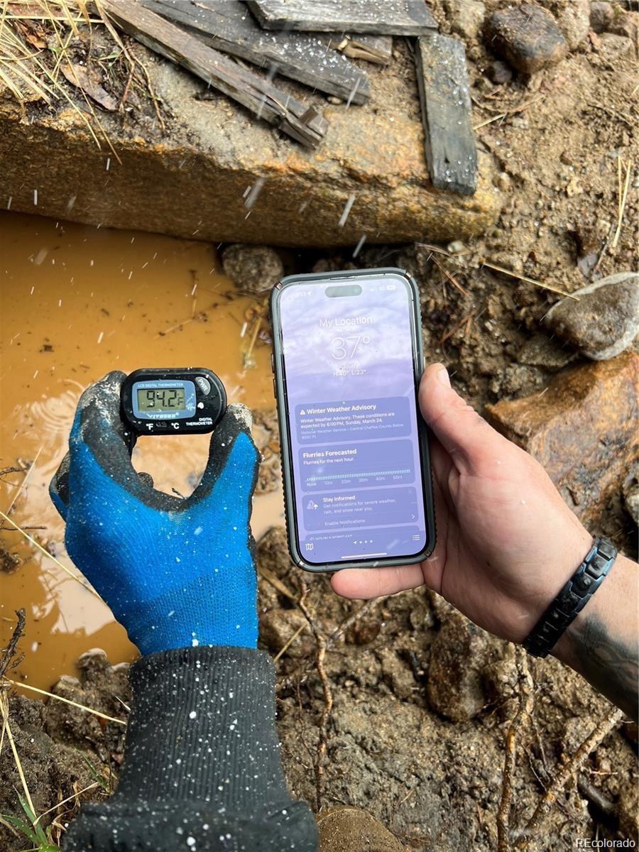 Undisclosed Address Nathrop, CO 81236 - Photo 50 of 50 a wooden bench sitting in the backyard